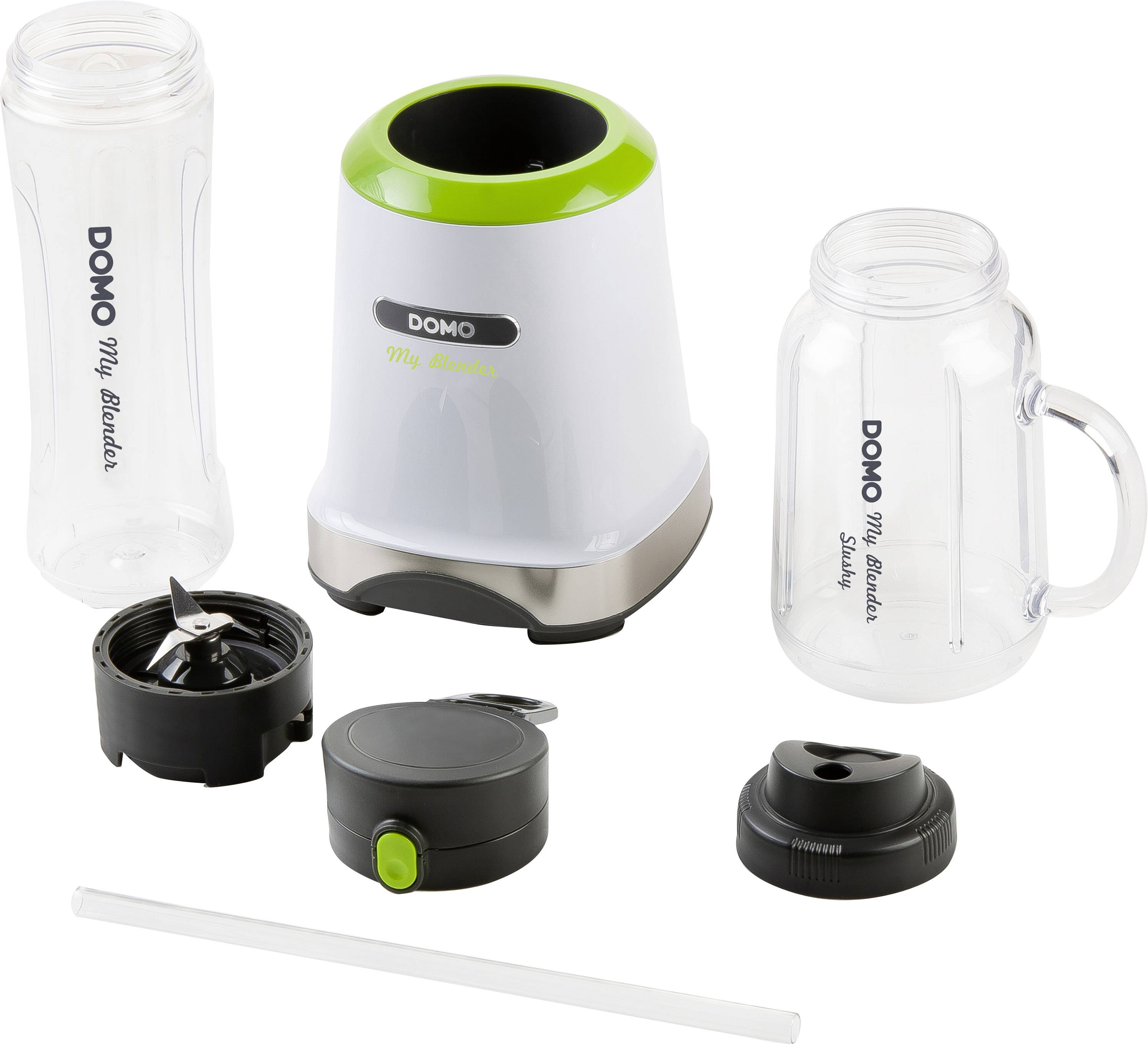 DOMO My Blender Slushy Standmixer 300 W Weiß, Grün
