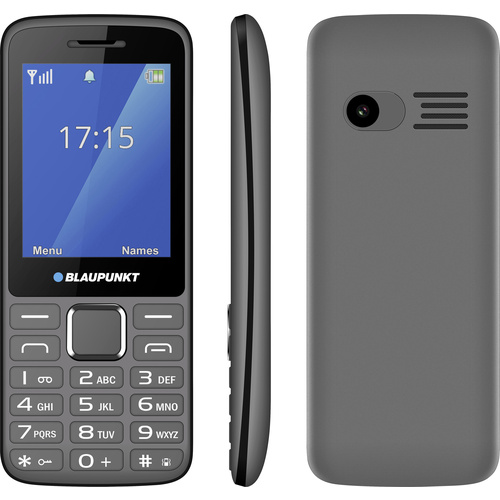 Blaupunkt FM03 Dual-SIM-Handy Eisengrau