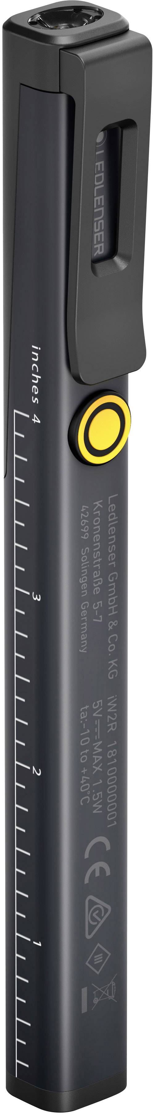 Ledlenser 502082 iW2R Penlight akkubetrieben LED 164 mm Schwarz