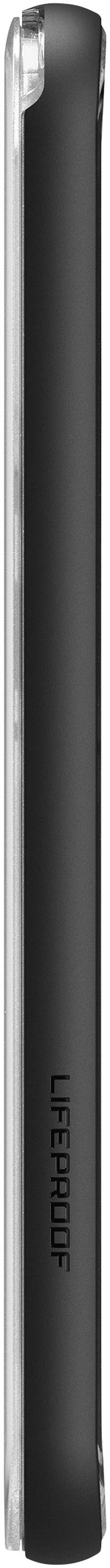 'eterna' schwarzer Stift, seitliche Ansicht.