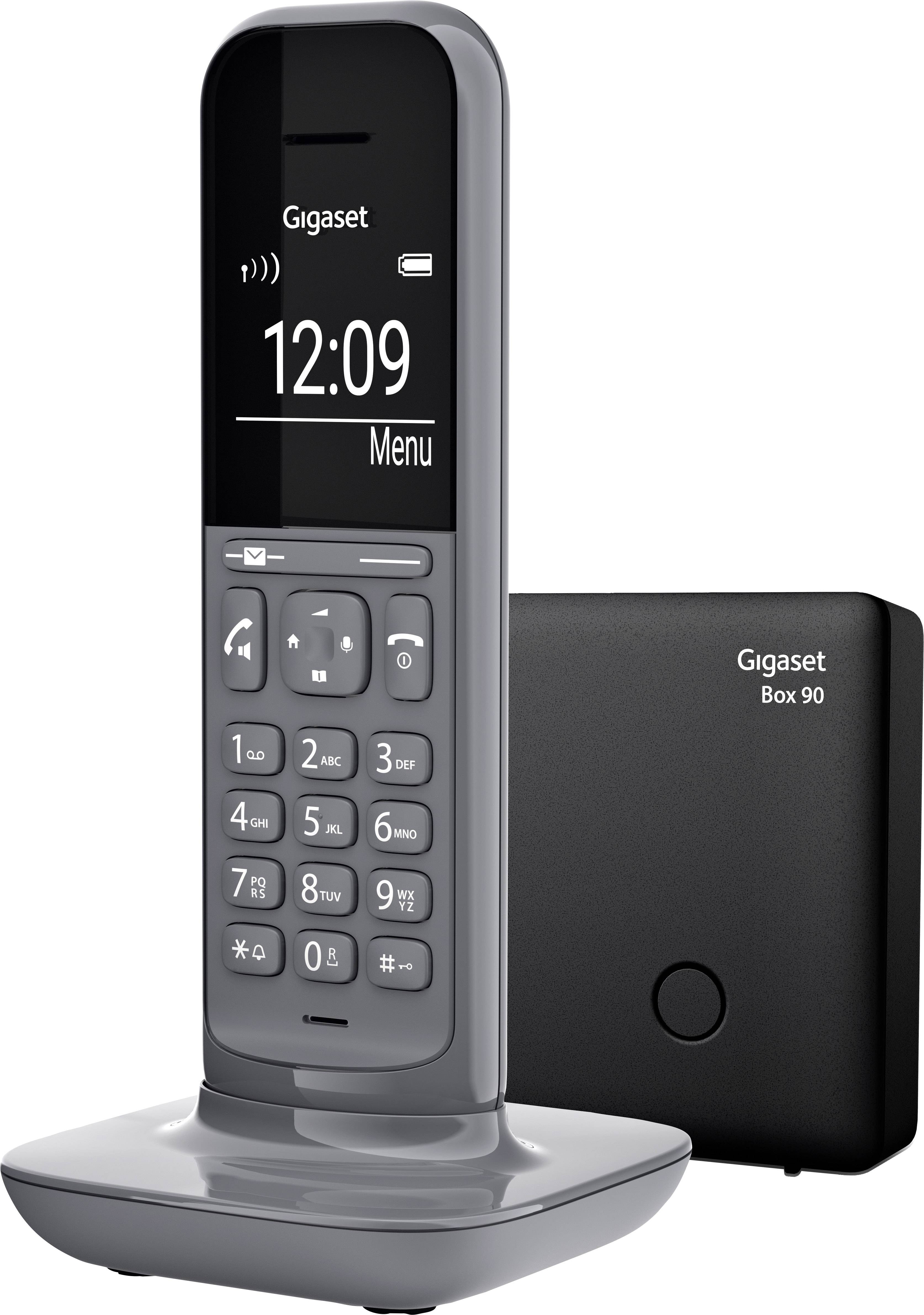 Gigaset CL390 DECT/GAP Schnurloses Telefon analog Babyphone, Freisprechen, für Hörgeräte kompatibel