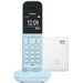 Gigaset CL390A DECT/GAP Schnurgebundenes Telefon, analog Anrufbeantworter, Babyphone, Freisprechen, für Hörgeräte kompatibel Blau