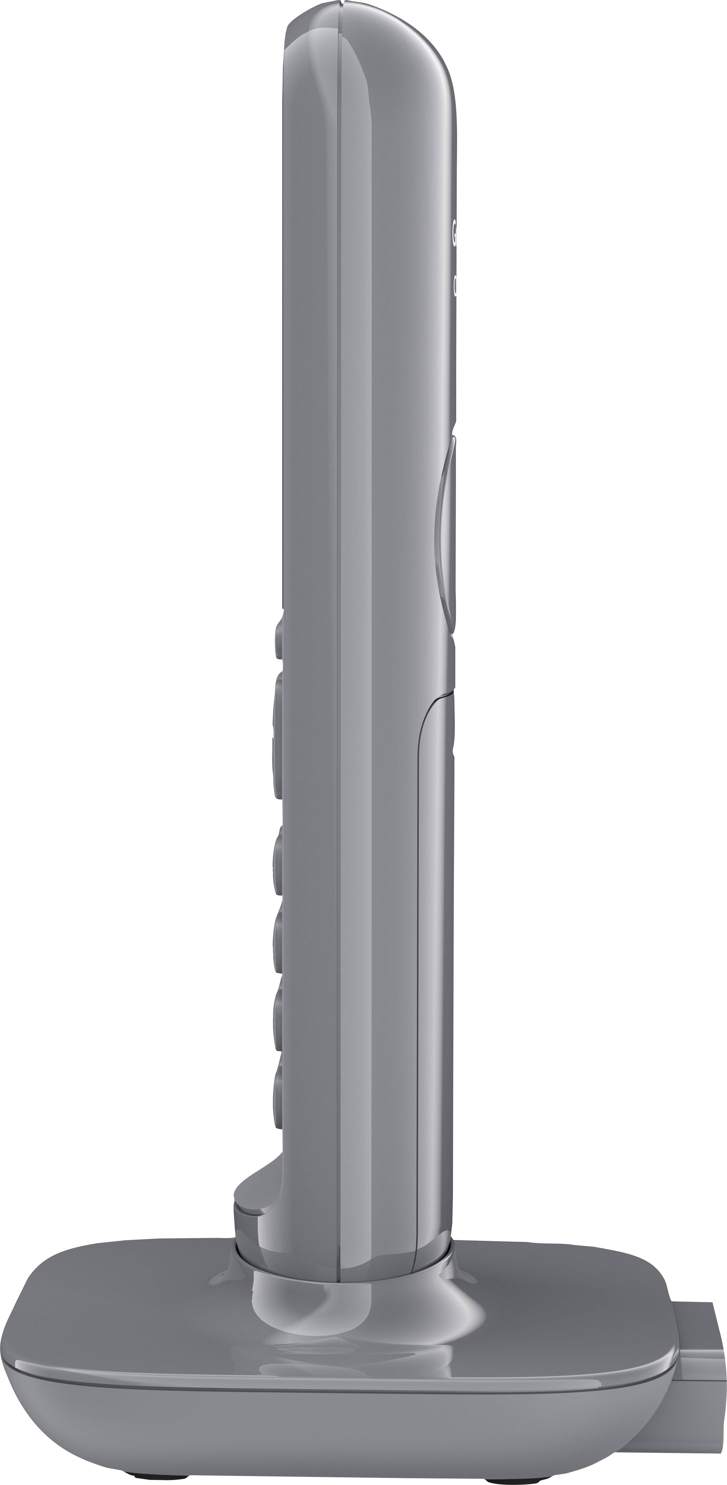 Gigaset CL390HX DECT/GAP Zusätzliches Mobilteil Babyphone, Freisprechen, für Hörgeräte kompatibel Dunkelgrau