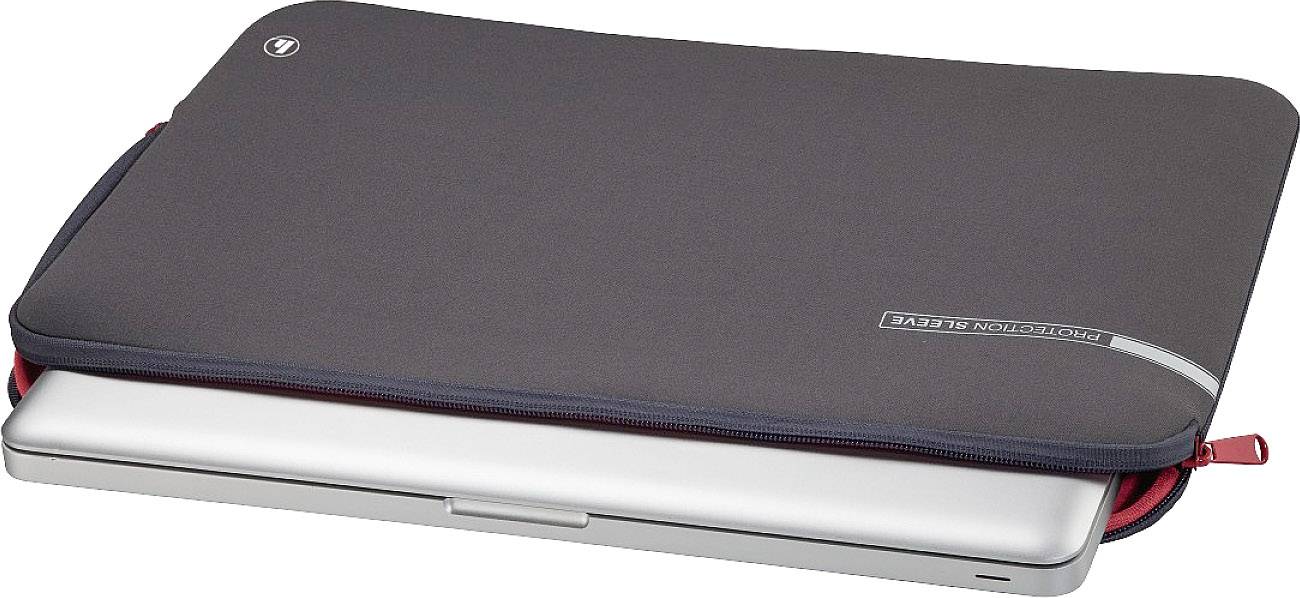 Hama Notebook Hülle Neoprene Passend für maximal: 39,6cm (15,6") Grau
