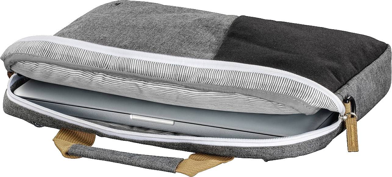 Hama Notebook Tasche Florenz Passend für maximal: 33,8cm (13,3") Schwarz, Grau