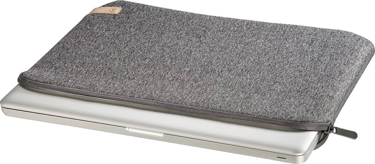 Hama Notebook Hülle Jersey Passend für maximal: 39,6 cm (15,6") Dunkelgrau
