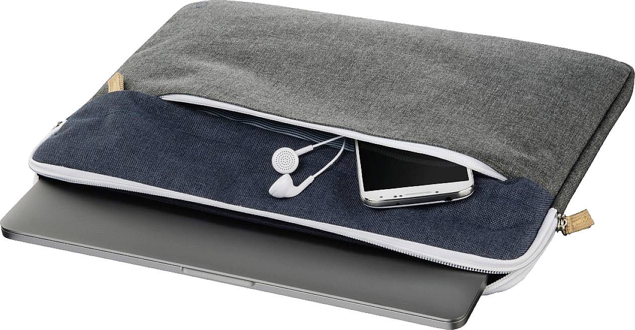 Hama Notebook Hülle Florenz Passend für maximal: 33,8 cm (13,3") Dunkelgrau