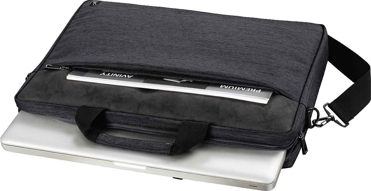 Hama Notebook Tasche Tayrona Passend für maximal: 39,6 cm (15,6") Dunkelgrau