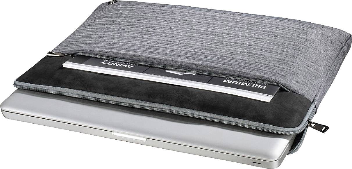 Hama Notebook Hülle Tayrona Passend für maximal: 35,8 cm (14,1") Hellgrau