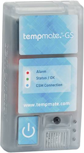 Tempmate GS Multi-Datenlogger Messgröße Temperatur, Luftfeuchtigkeit, Beleuchtungsstärke -30 bis