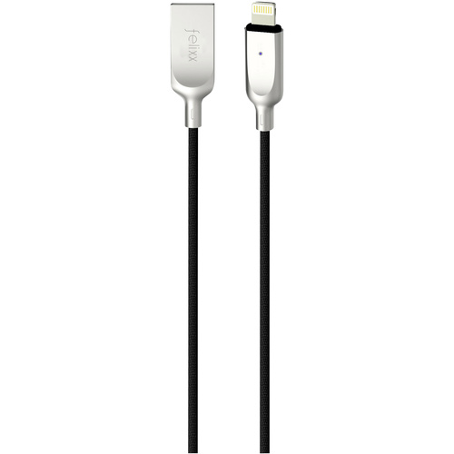 Felixx Premium Apple iPad/iPhone/iPod Anschlusskabel [1x USB-Stecker - 1x Apple Lightning-Stecker] 1.00m