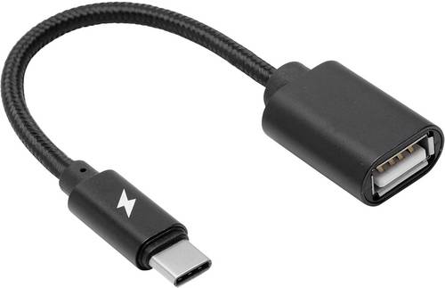 Felixx Premium Handy Kabel [1x USB-C™ Stecker - 1x USB 2.0 Buchse A] 10.00cm