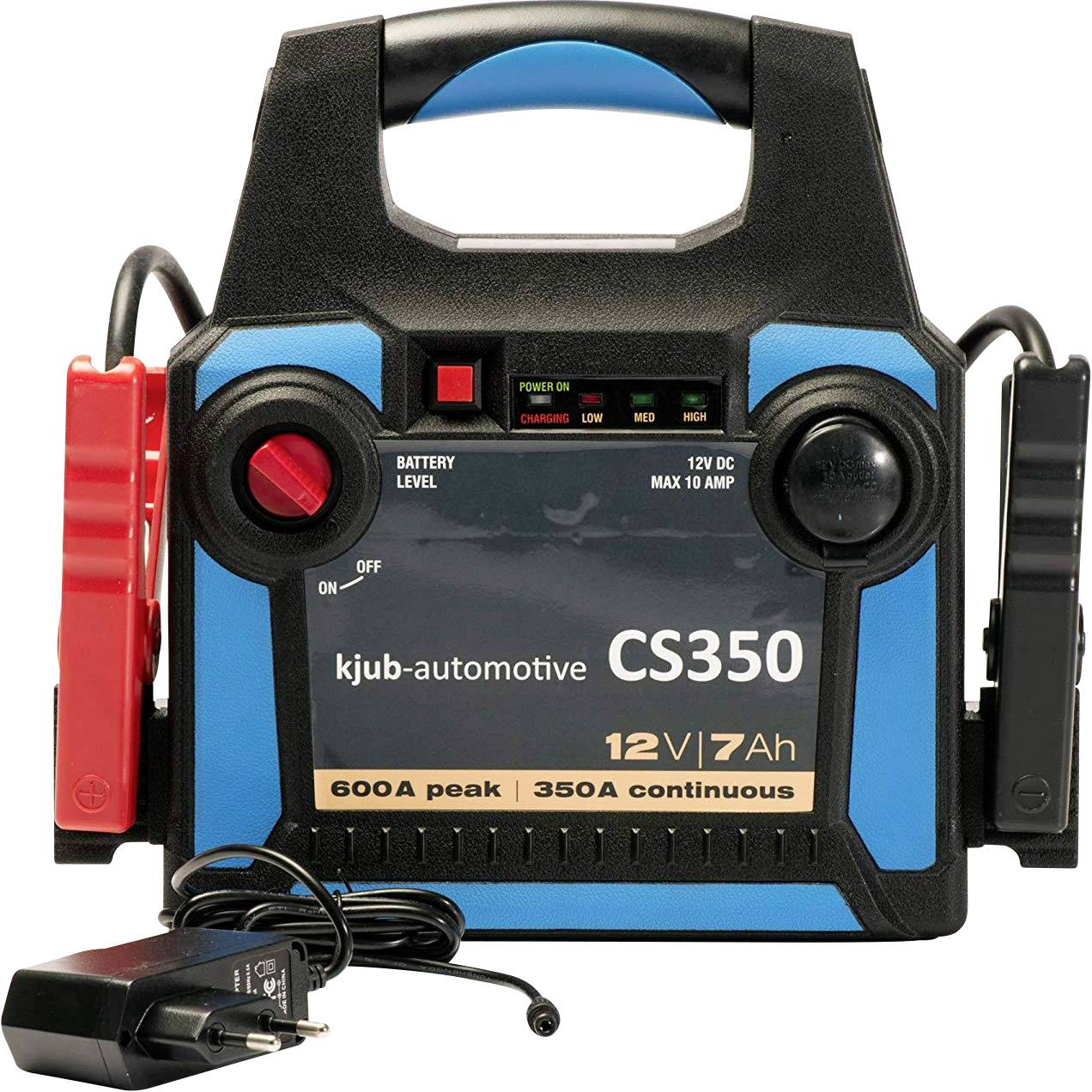 Kjub CS350 Schnellstartsystem 12V 2A Powerpack Jumpstarter KfZ-Starthilfe