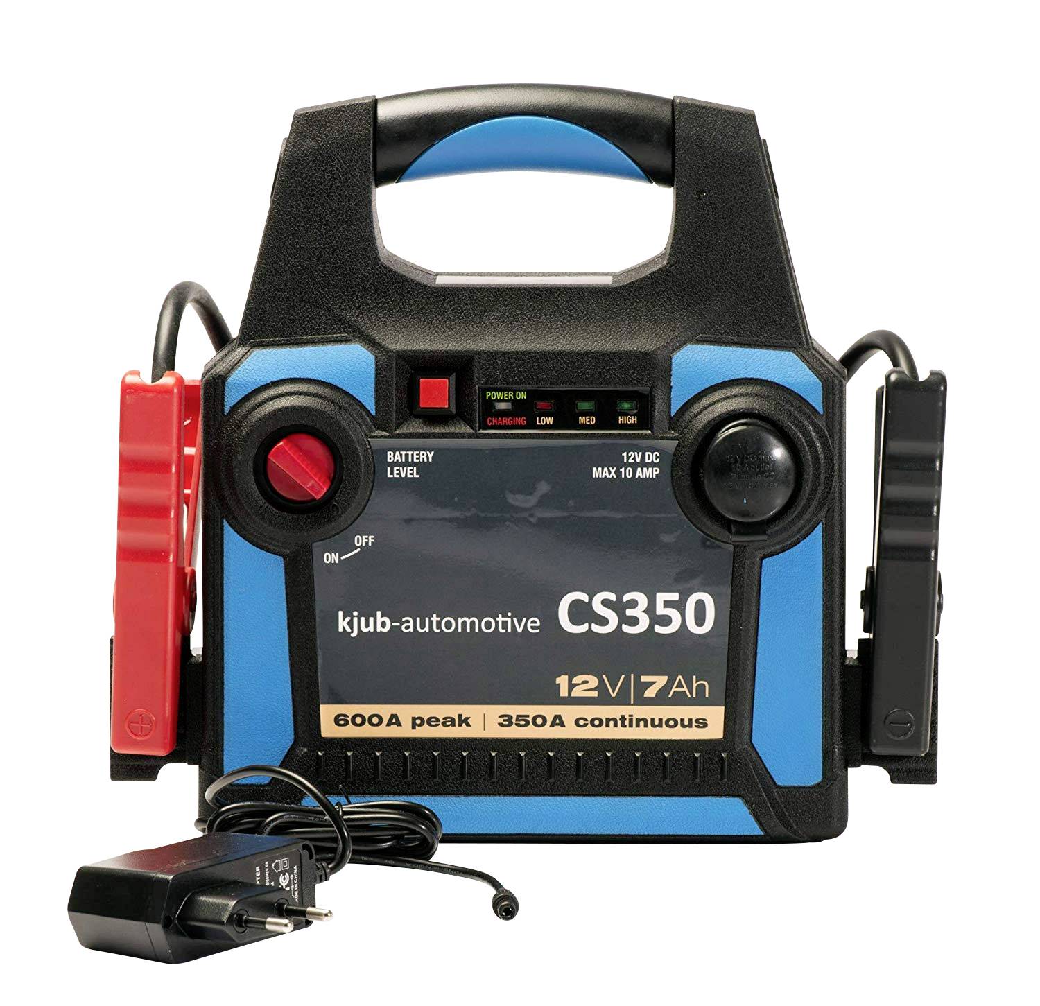 Kjub CS350 Schnellstartsystem 12V 2A Powerpack Jumpstarter KfZ-Starthilfe