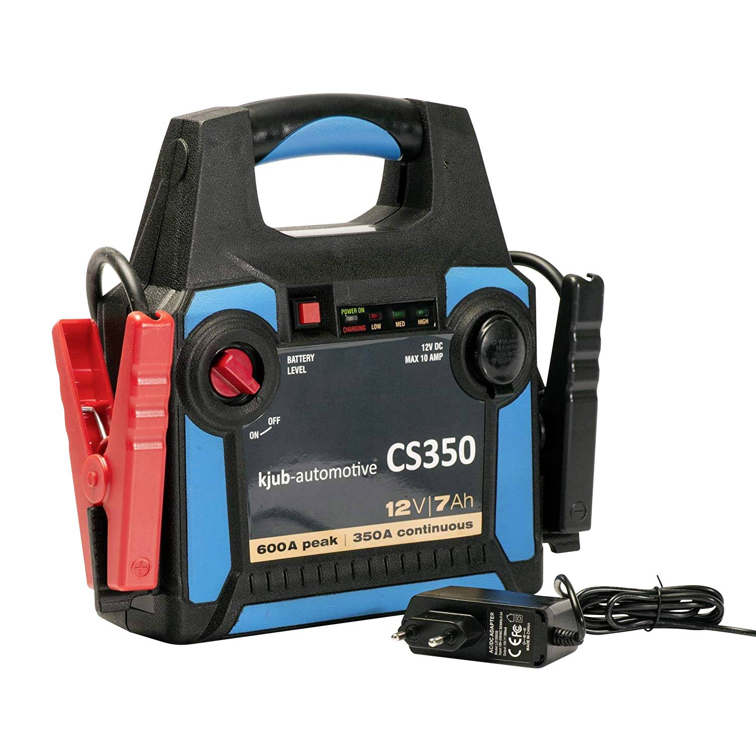 Kjub CS350 Schnellstartsystem 12V 2A Powerpack Jumpstarter KfZ-Starthilfe