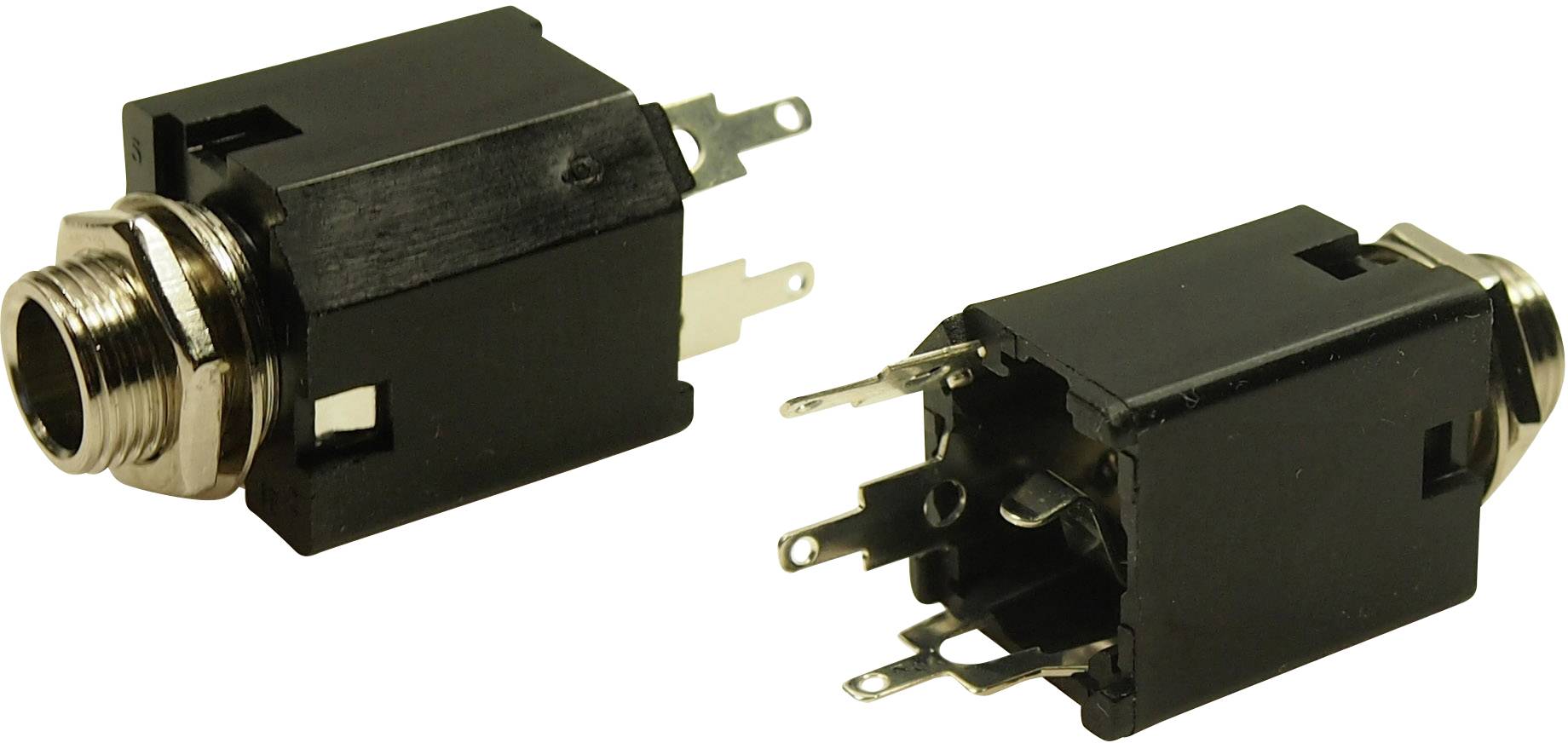 Cliff FM6704 Klinken-Steckverbinder 6.35mm Buchse, Einbau vertikal Polzahl: 2 Mono