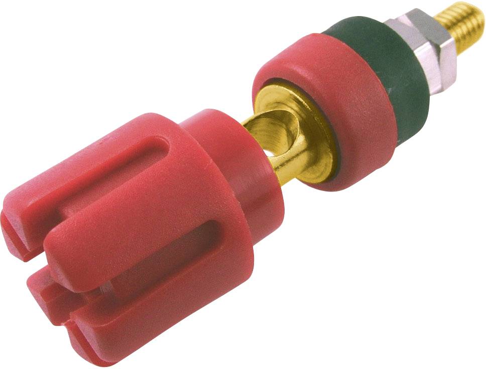 Cliff CL159721A Laborbuchse Stift-Ø: 4 mm Rot