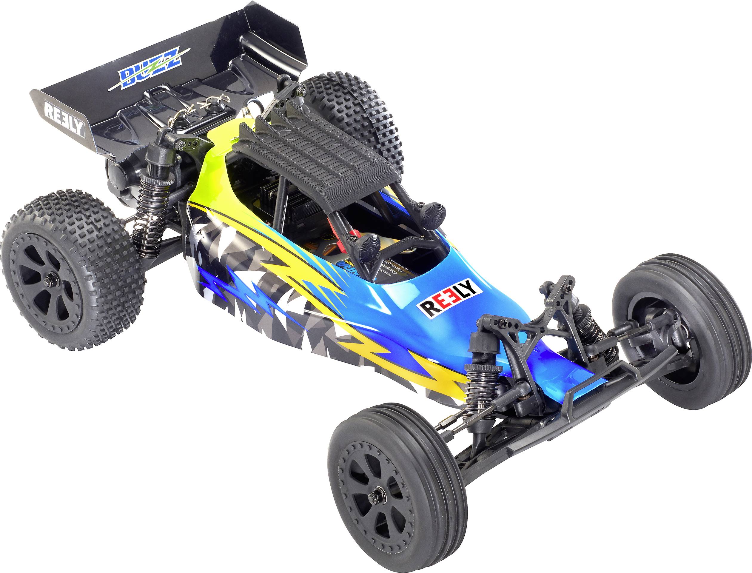 Reely Brushed 1:10 RC Modellauto Elektro Buggy Buzz 100% RtR 2,4GHz inkl. Akku und Ladekabel