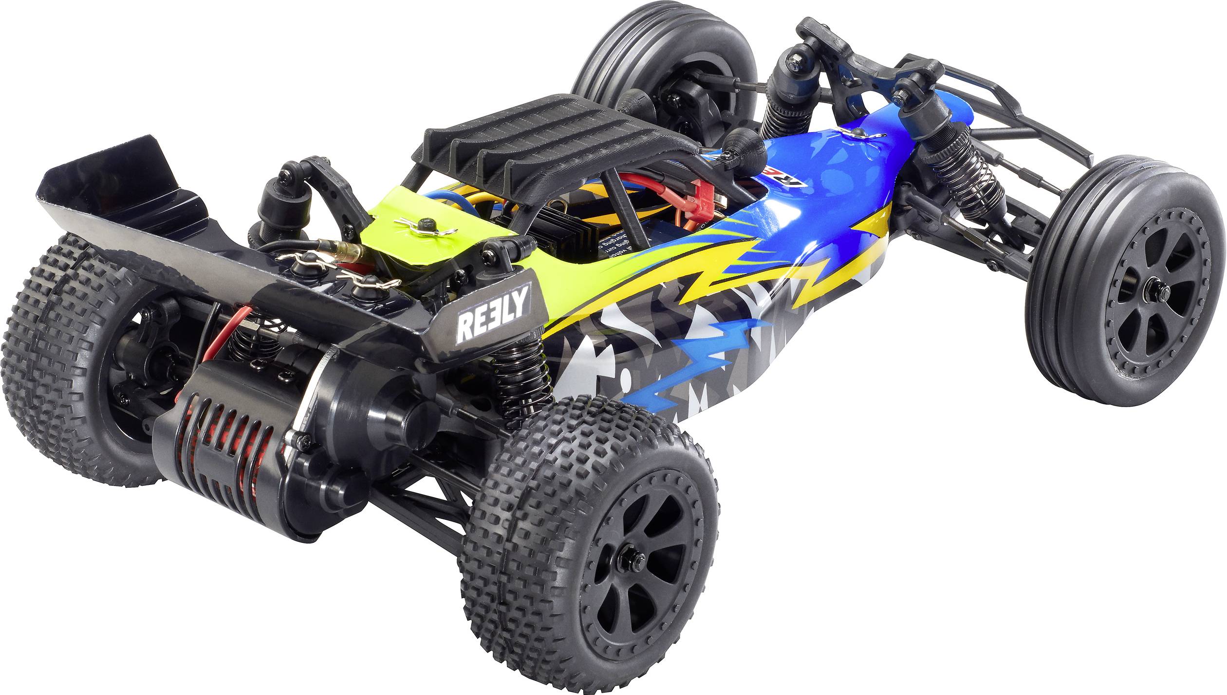 Reely Brushed 1:10 RC Modellauto Elektro Buggy Buzz 100% RtR 2,4GHz inkl. Akku und Ladekabel