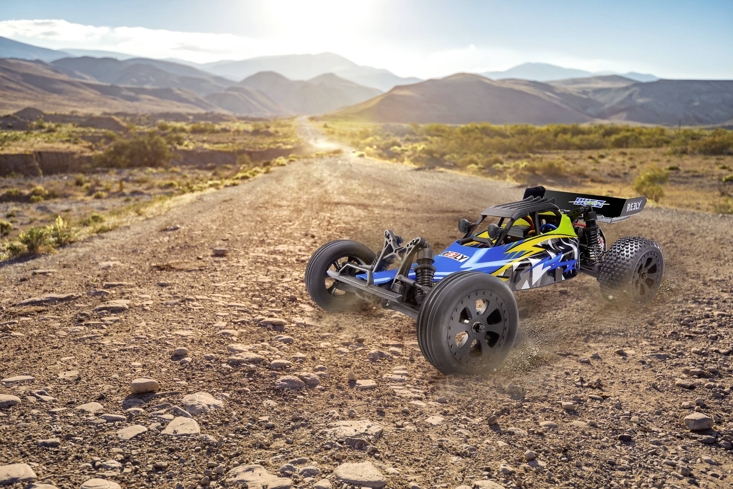 Reely Brushed 1:10 RC Modellauto Elektro Buggy Heckantrieb (2WD) 100% RtR 2,4 GHz inkl. Akku und Ladekabel