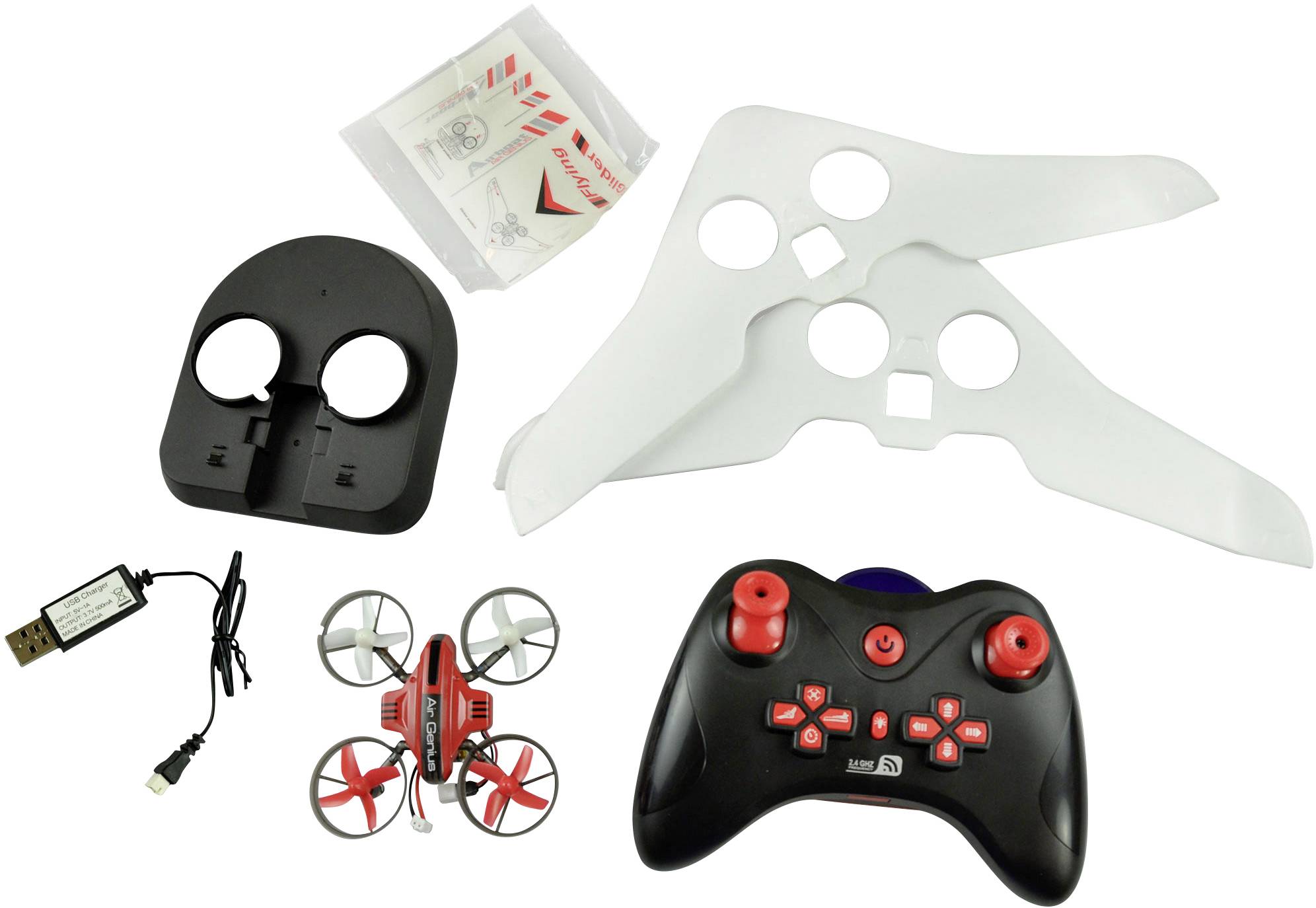Amewi Air Genius - All in One Quadrocopter RtF Einsteiger