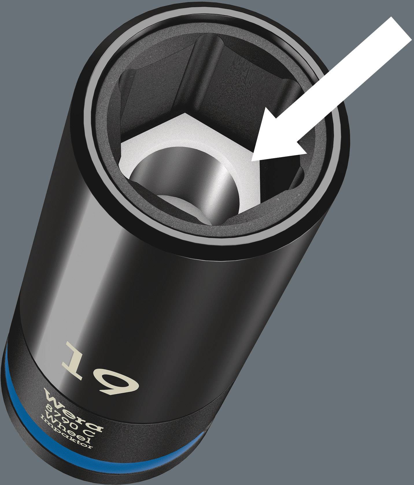 Wera 8790 C Wheel Impaktor 05004592001 Steckschlüssel 21mm 1/2"