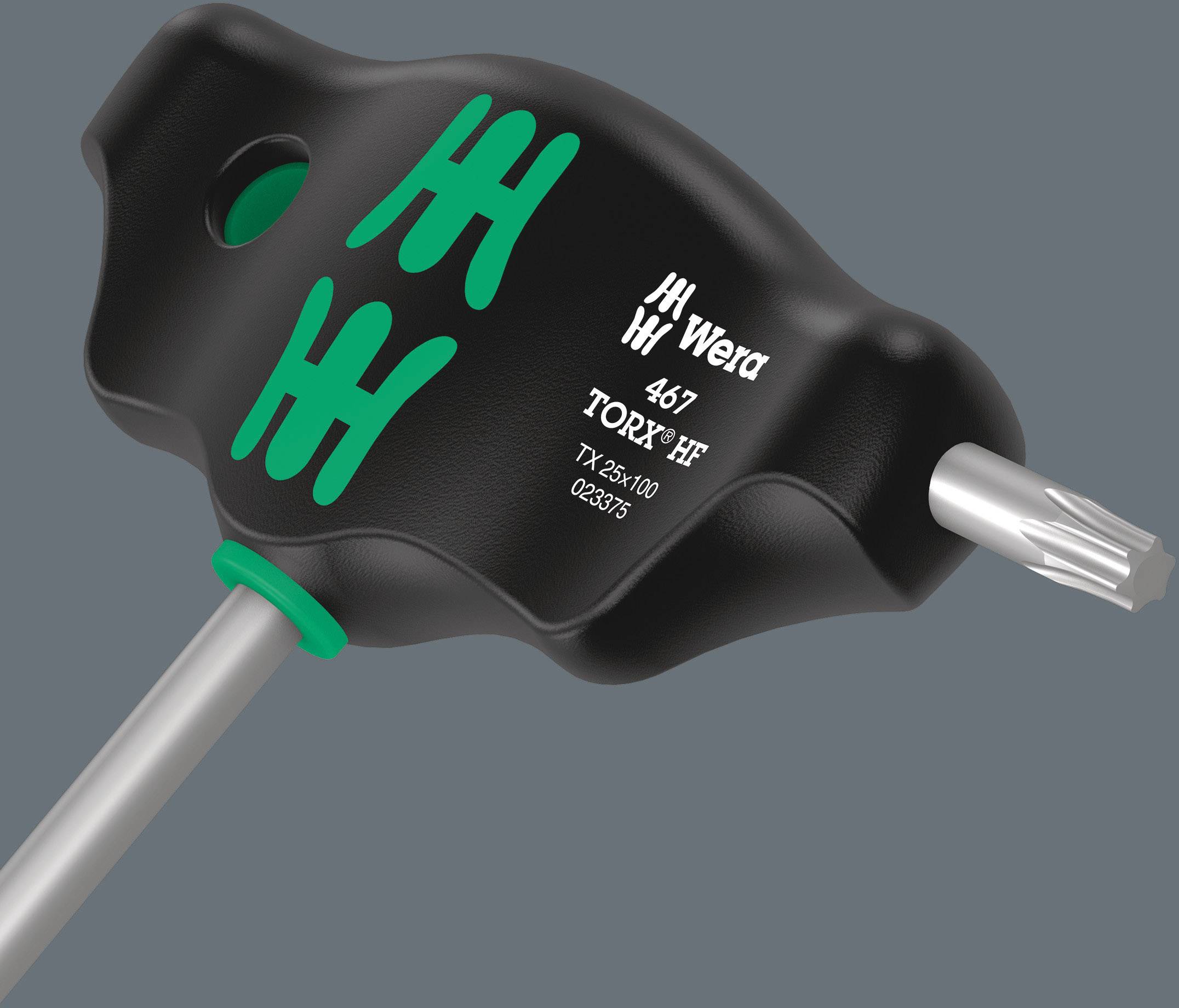 Wera 467 TORX® HF Torx-Schraubendreher Größe (Schraubendreher) T 7 Klingenlänge: 100 mm 1 St.