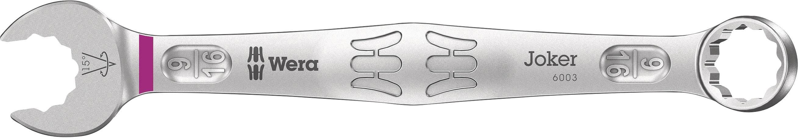 Wera 05020215001 6003 Joker Imperial Ring-Maulschlüssel Schlüsselweite (Zoll) 9/16"