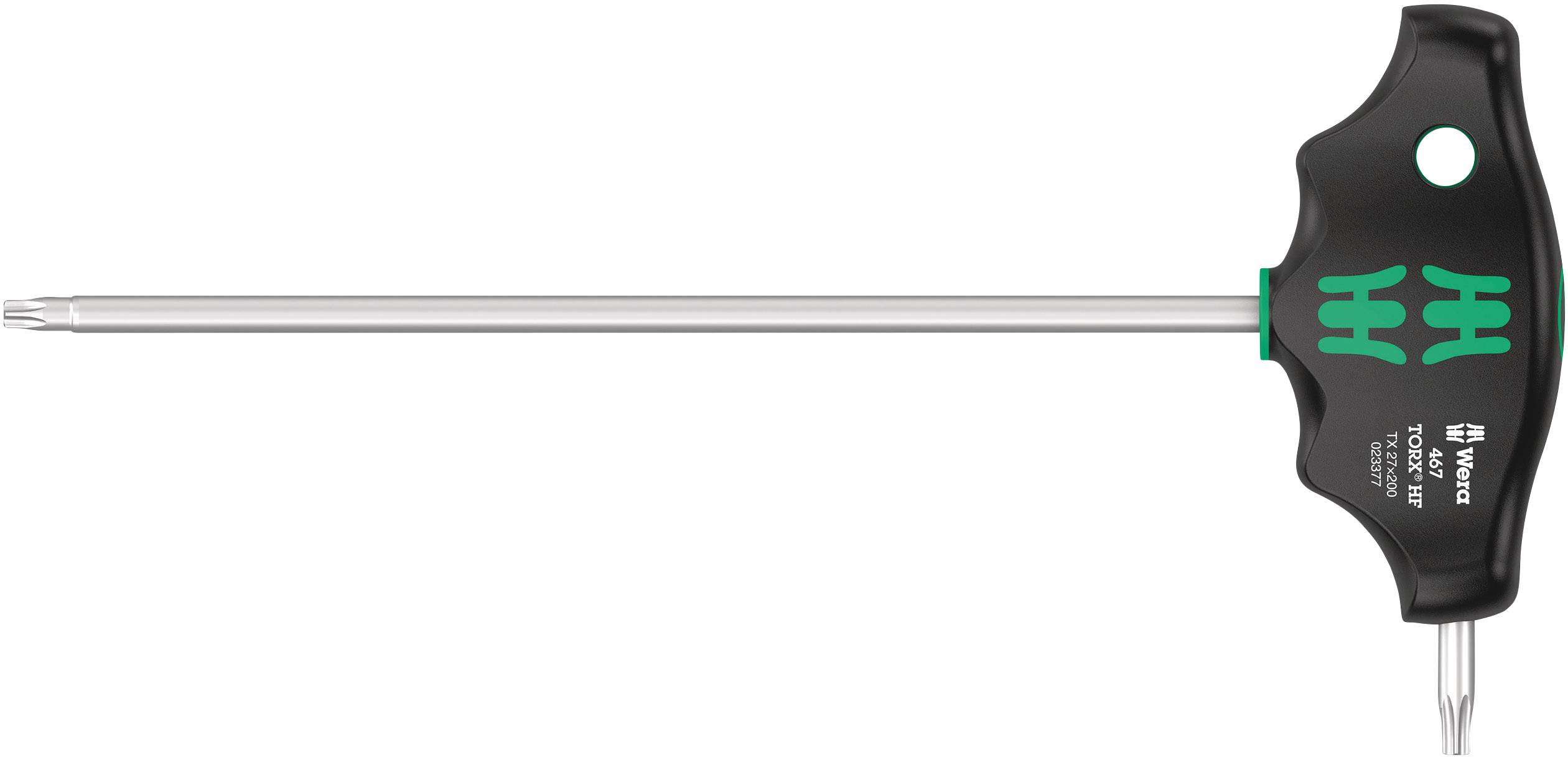 Wera 467 TORX® HF Torx-Schraubendreher Größe (Schraubendreher) T 27 Klingenlänge: 200 mm 1 St.