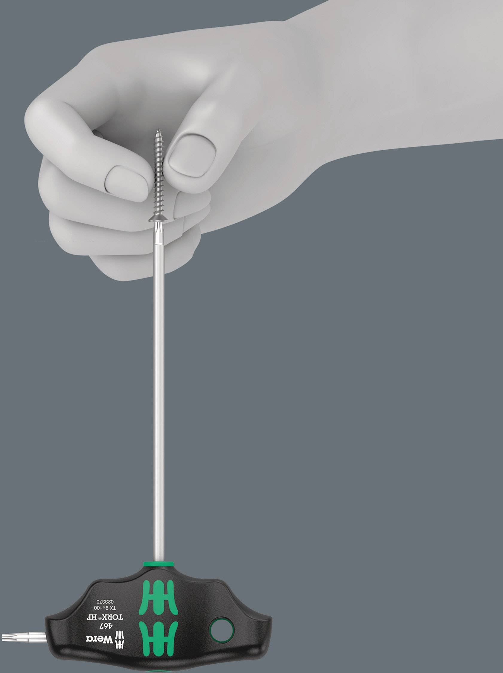 Wera 467 TORX® HF Torx-Schraubendreher Größe (Schraubendreher) T 45 Klingenlänge: 200mm 1St.