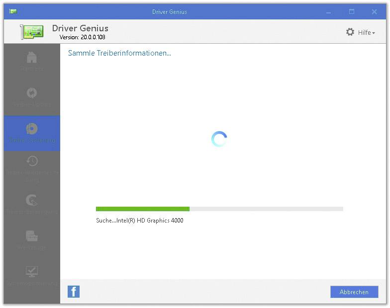 Avanquest Driver Genius 20 Jahreslizenz, 3 Lizenzen Windows Systemoptimierung