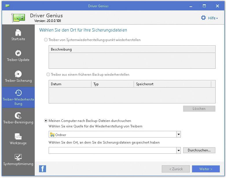 Avanquest Driver Genius 20 Jahreslizenz, 3 Lizenzen Windows Systemoptimierung