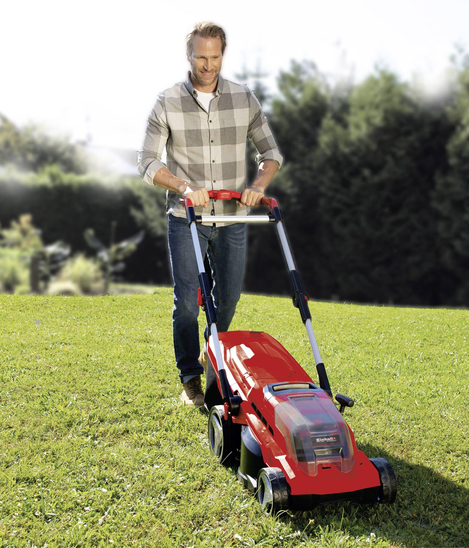 Einhell Power X-Change GE-CM 36/37 Li-Solo Akku Akku-Rasenmäher ohne Akku 2 x 18V Schnittbreite (max.) 37cm