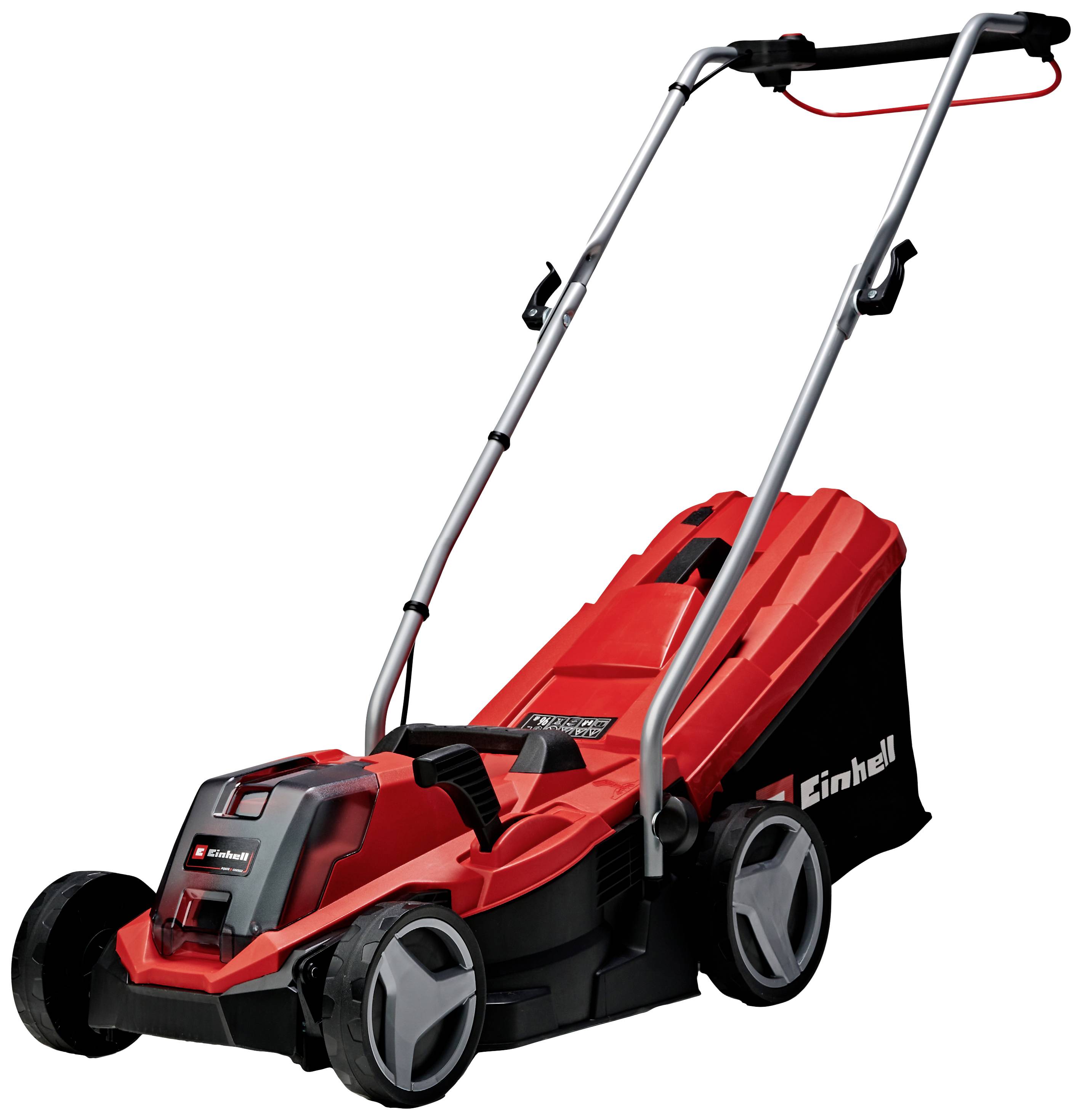 Einhell Power X-Change GE-CM 18/33 Li (1x4,0Ah) Akku Akku-Rasenmäher inkl. Akku 18V Schnittbreite (max.) 33cm Geeignet für 200m²