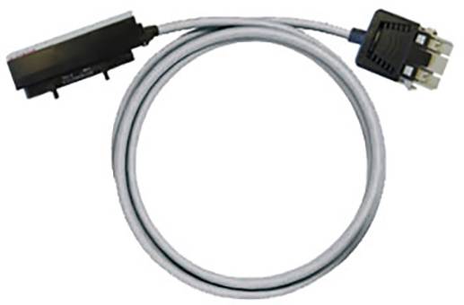 Graues Kabel mit rechteckigem Stecker an beiden Enden, eins mit schwarzem Gehäuse.