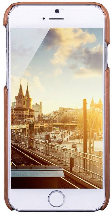 JT Berlin Kreuzberg Backcover Apple iPhone 6, iPhone 6S Cognac