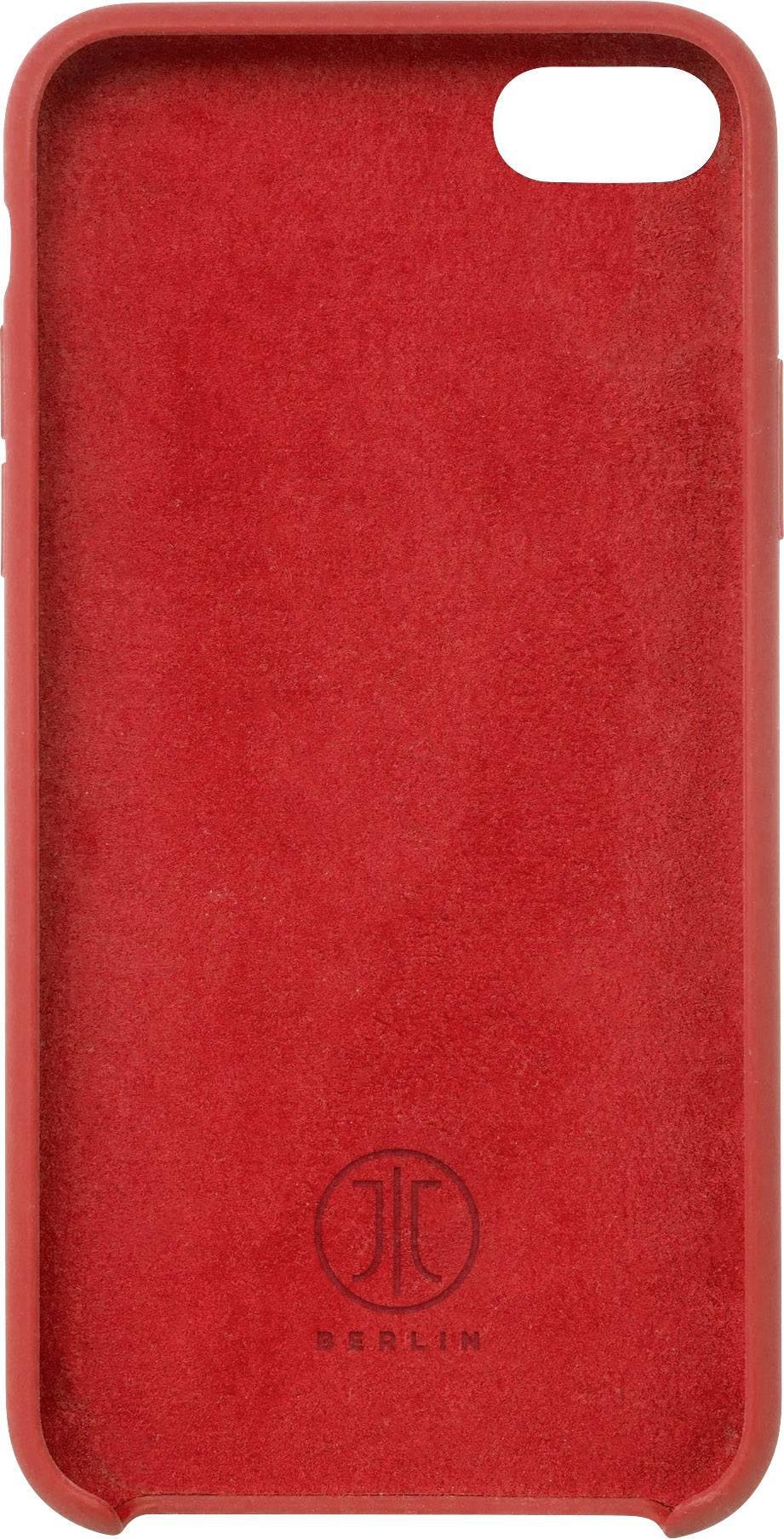 JT Berlin Steglitz Silikon Case Apple iPhone 7, iPhone 8, iPhone SE (2. Generation), iPhone SE (3. Generation) Rot 10408