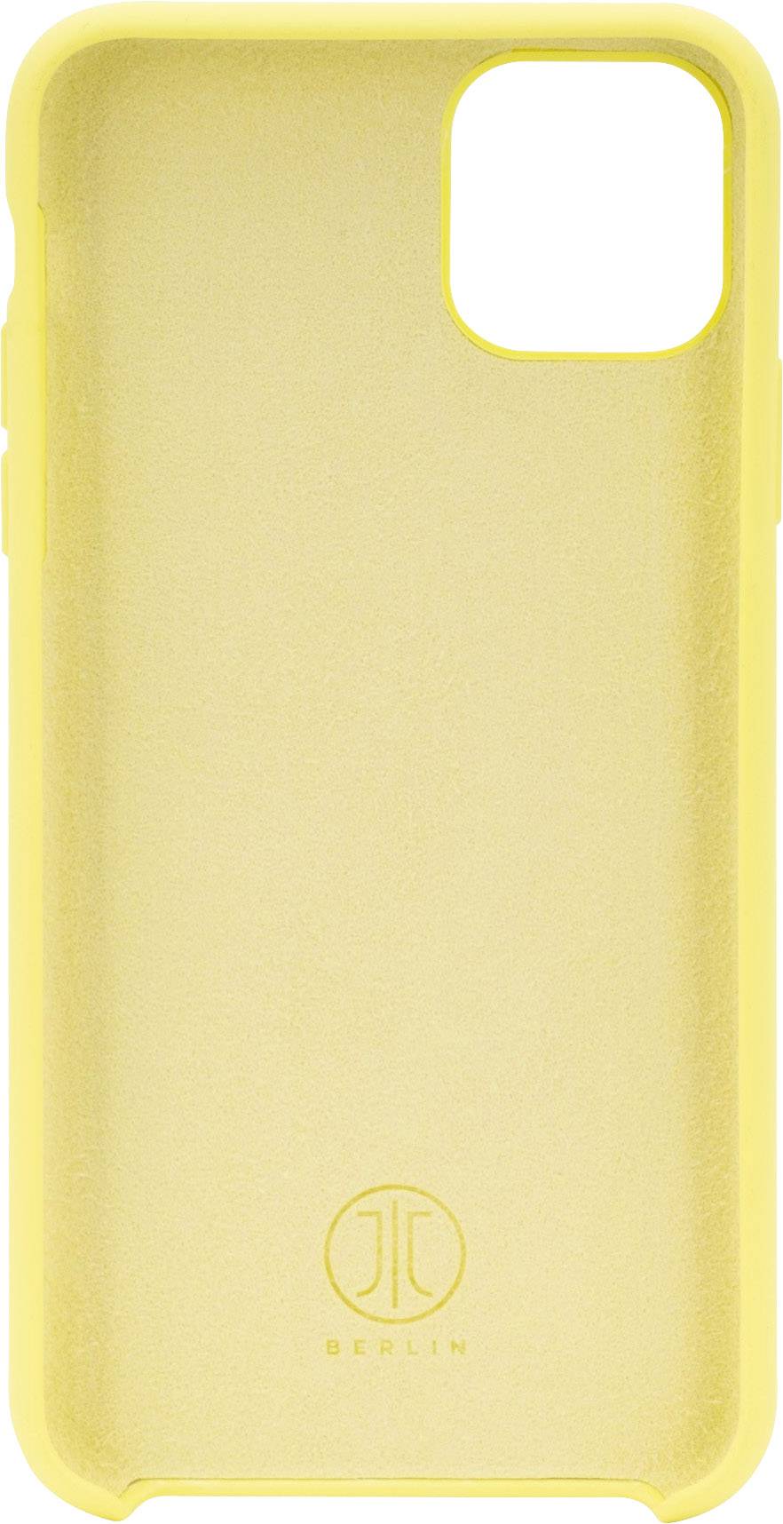 JT Berlin Steglitz Silikon Case Apple iPhone 11 Gelb 10545