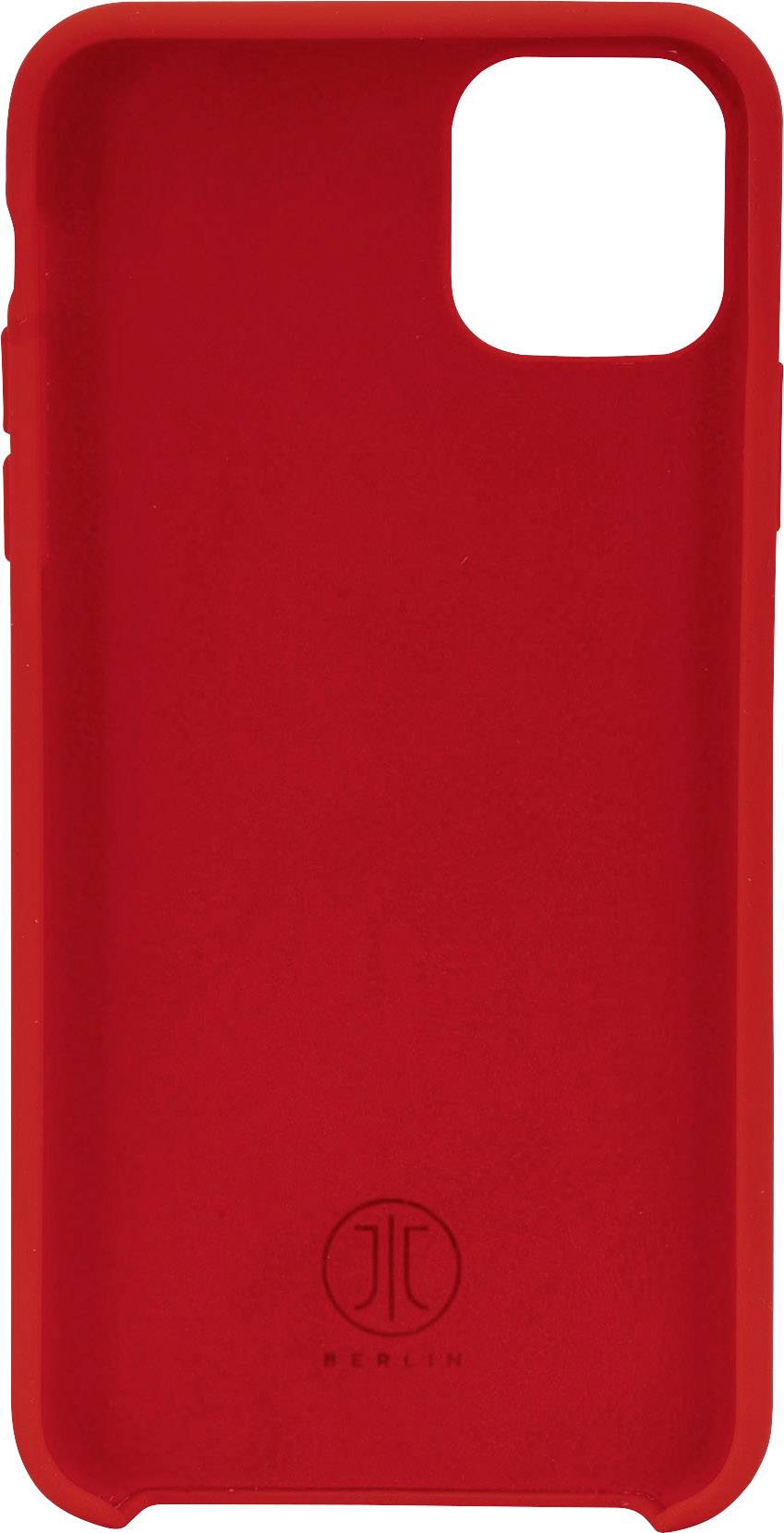 JT Berlin Steglitz Silikon Case Apple iPhone 11 Pro Max Rot