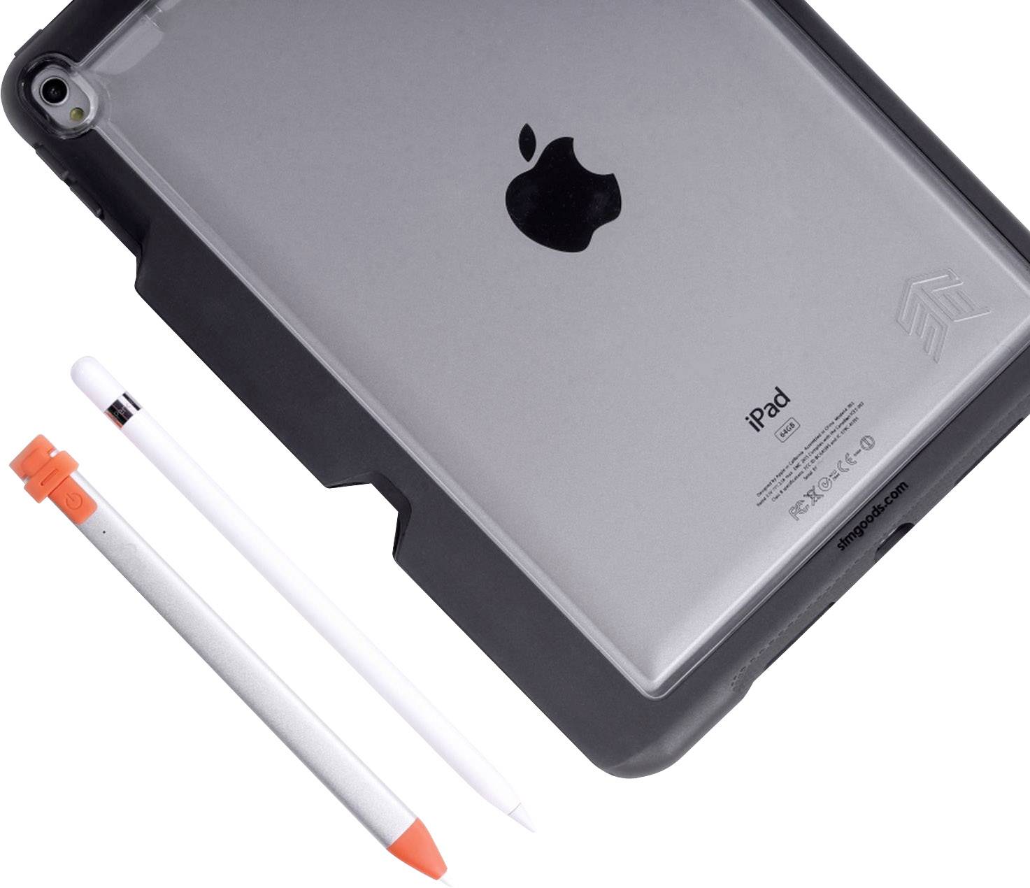 STM Goods iPad Cover / Tasche BookCase Passend für Apple-Modell: iPad Air 10.5, iPad Pro 10.5 Schwarz (transparent)