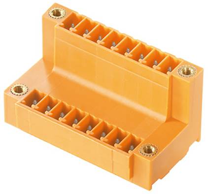 Weidmüller Stiftgehäuse-Platine Polzahl Gesamt 6 Rastermaß: 3.81 mm 1035160000 50 St.