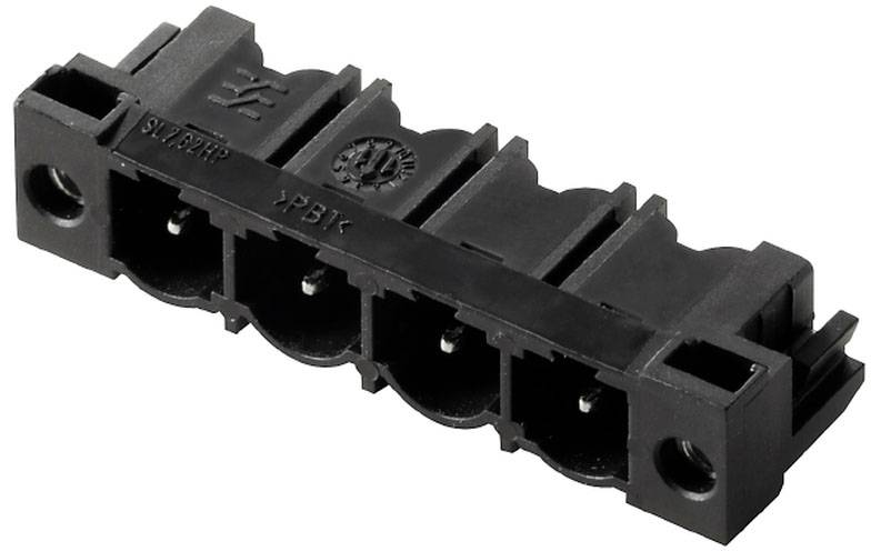 Weidmüller Stiftgehäuse-Platine Polzahl Gesamt 6 Rastermaß: 7.62mm 1095960000 50St.