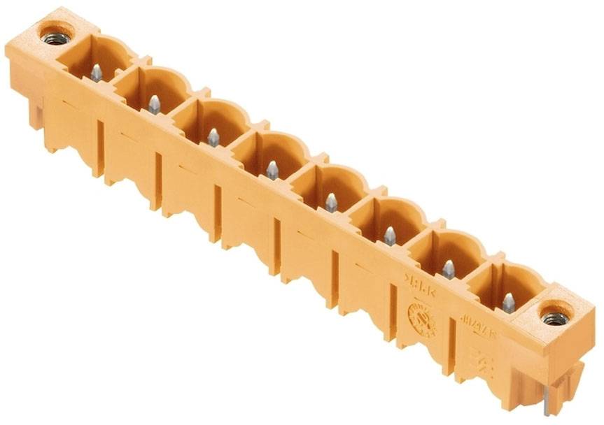 Weidmüller Stiftgehäuse-Platine Polzahl Gesamt 9 Rastermaß: 7.62mm 1141270000 50St.