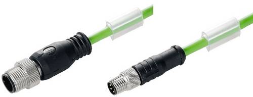 Weidmüller 1296790550 Sensor-/Aktor-Datensteckverbinder, konfektioniert M12, M8 Stecker, gerade 5.5