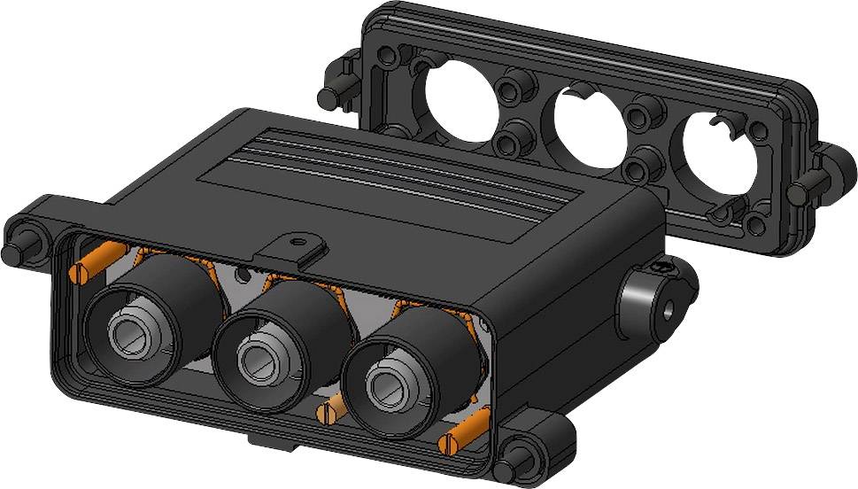 Weidmüller Steckverbinder-Set RockStar® HDC HP 1332400000 1St.