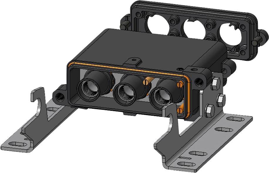 Weidmüller Steckverbinder-Set RockStar® HDC HP 1332750000 1St.