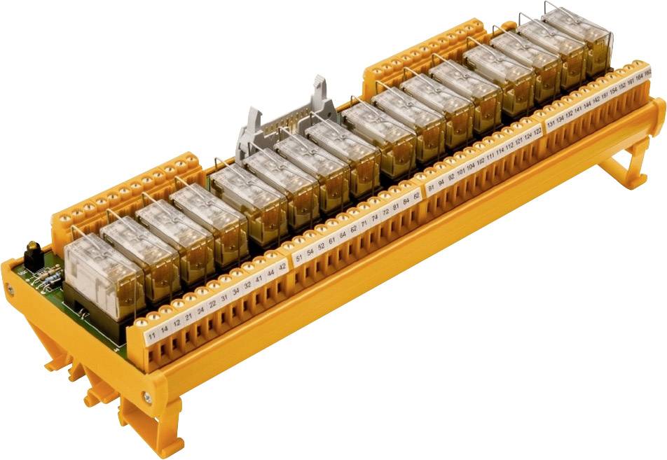 Weidmüller Relaisplatine mit Anzeige, LED 1 St. RSM-16 24VAC/DC 1CO S 24 V DC/AC