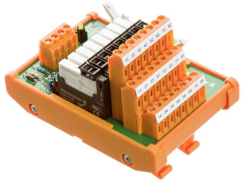 Weidmüller Relaisplatine mit Anzeige, LED 1 St. RSMS-8H 24V- 1CO S 24 V/DC
