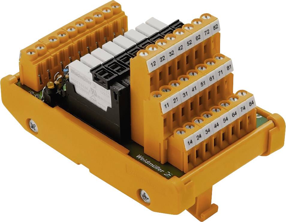 Weidmüller Relaisplatine mit Anzeige, LED 1 St. RSMS-16 24V+ 1CO S 24 V/DC
