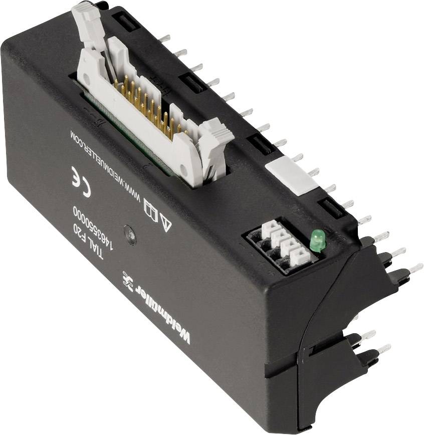 Weidmüller Adapter mit Anzeige, LED TIAL F20 Leuchtfarben: Grün 1St.